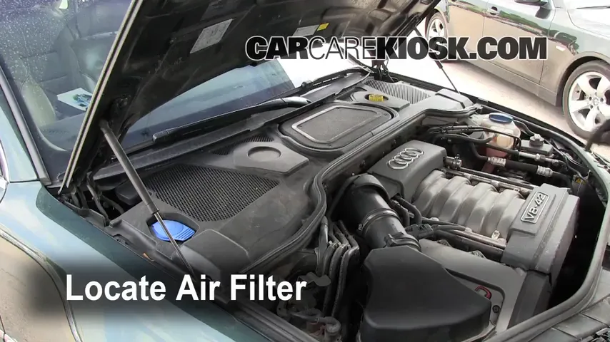 2004 Audi A8 Quattro L 4.2L V8 Air Filter (Cabin)